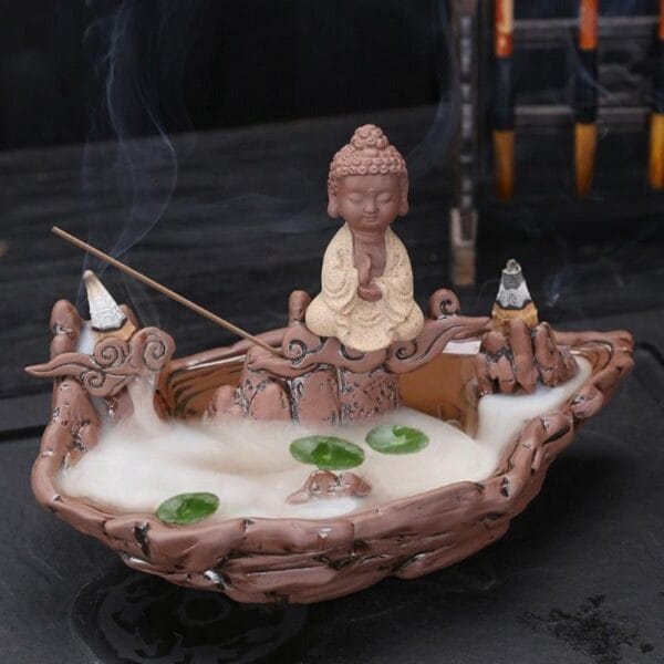 incense burners, waterfall incense burners, backflow incense burners, backdraft incense burners